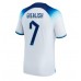 Engeland Jack Grealish #7 Voetbalkleding Thuisshirt WK 2022 Korte Mouwen